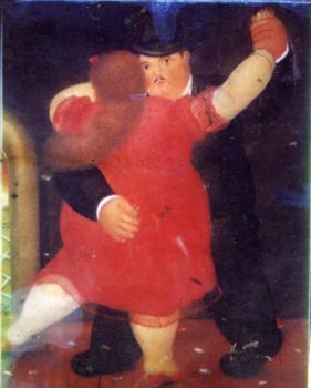 Fernando Botero : Dancing II